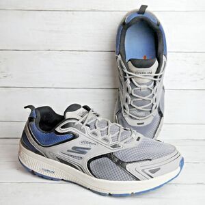 Skechers Men's Size 13 GO Run Consistent Athletic Shoes Sneakers Gray/Blue 22008
